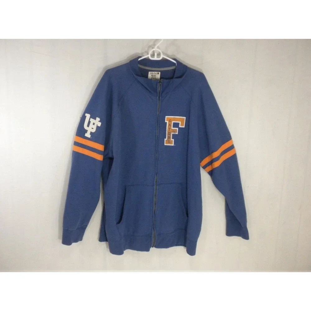 Florida Gators‎ Sweatshirt Mens 3XL Blue Varsity Zip Up College Football Swamp